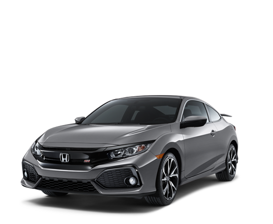2018 Civic Si Coupe Lunar Silver Metallic High Performance Tires